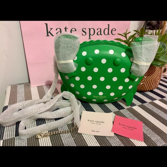 KATE SPADE ♠️ SHELLY CRAB CROSSBODY - Picture 2 of 10